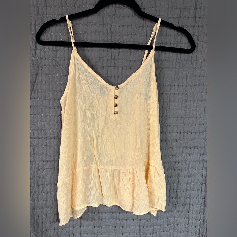 Hippie Rose Orange tank top